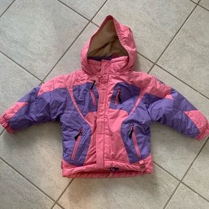 NWOT Dragonflies Toddler Ski Snow Warm Jacket